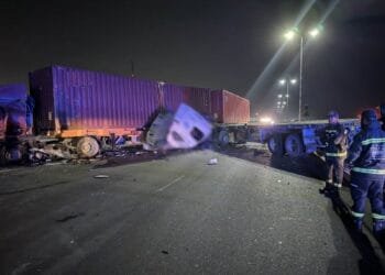 Dubai Police urge regular vehicle inspections following fatal lorry fire and collision