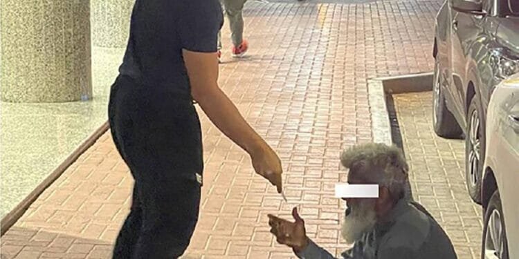 Dubai arrests a beggar using talismans to gain sympathy
