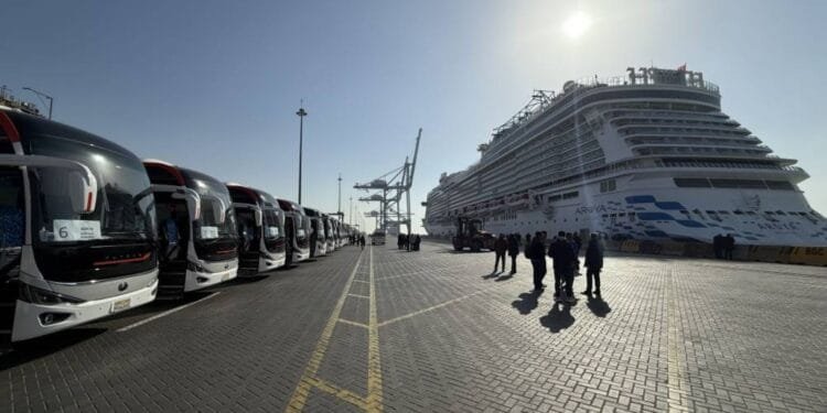 Dubai's port welcomes first passenger vessel of 2025