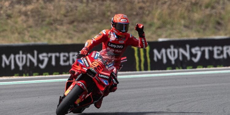 Ducati’s Marquez wins Czech GP sprint after penalty scare