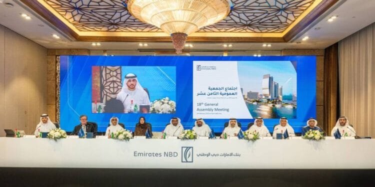 Emirates NBD approves substantial ordinary dividend of 100 fils per share