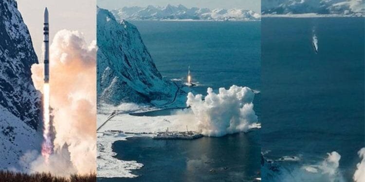 European orbital rocket crashes after launch in Norway