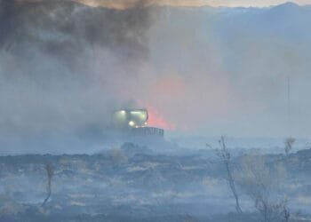 Evacuations ordered as winds pose challenges for firefighters battling California blaze