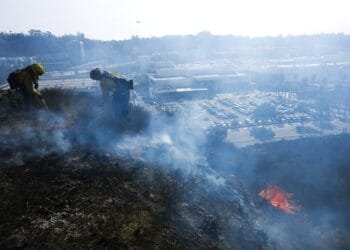Fire risk and strong winds continue in Southern California with potential rain on the horizon