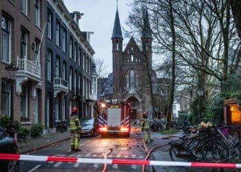 Firework accidents kill two in Netherlands as fire ravages Amsterdam church
