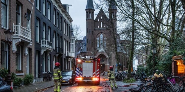 Firework accidents kill two in Netherlands as fire ravages Amsterdam church