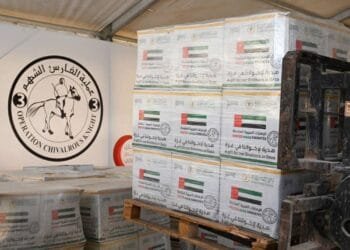 Four UAE aid planes arrive in Al Arish