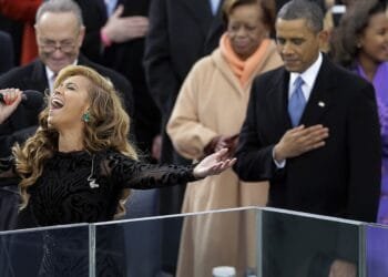 From Beyoncé to Lady Gaga, who else sang the national anthem at presidential inaugurations?