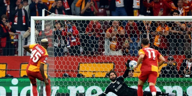 Galatasaray beat Liverpool 1-0 in raucous Champions League clash
