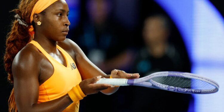 Gauff blasts broadcasters over privacy after Australian Open racket smash 1 Gauff blasts broadcasters over privacy after Australian Open racket smash