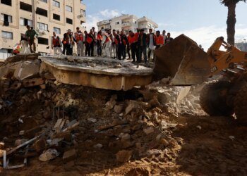 Gaza authorities struggle to recover bodies from rubble amid winter storms