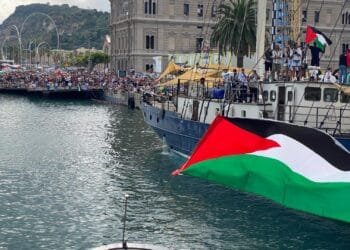 Gaza humanitarian flotilla departs Barcelona to break Israeli siege