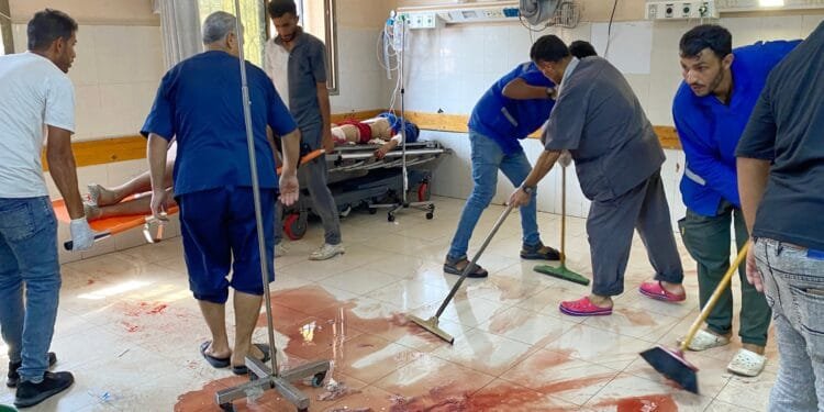 Gaza is running out of blood