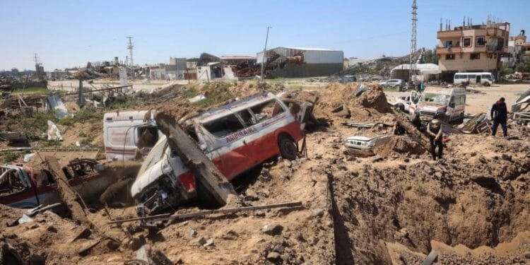 Gaza mass grave underscores 'war without limits', UN official says