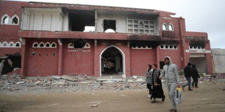 Gazans tell Trump they will rebuild their own restaurants and hotels