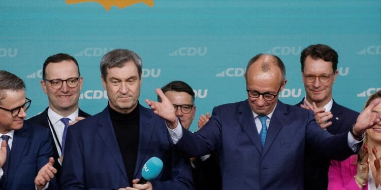 Germany’s CDU ahead in election exit poll, strong support for far right