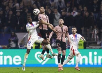 Hakimi scores twice as PSG sink Lyon to stay unbeaten in Ligue 1