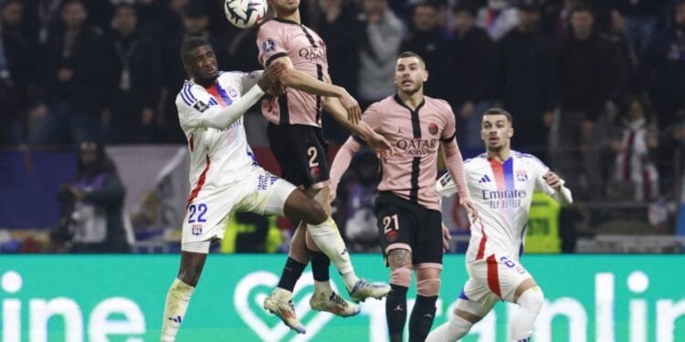 Hakimi scores twice as PSG sink Lyon to stay unbeaten in Ligue 1