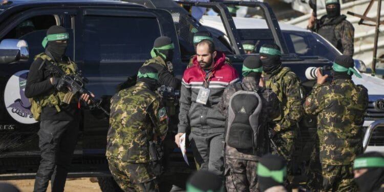 Hamas frees 3 hostages as part of ceasefire deal with Israel