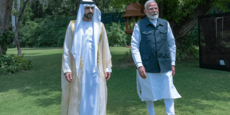 Hamdan concludes India visit, commends strong bilateral partnership