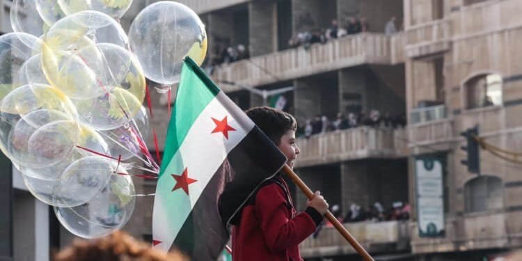 Hope, flags, fireworks as Syria starts to celebrate a year without al-Assad