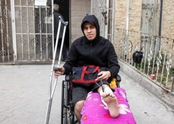 How the sick and injured fled as Israel bombed Gaza’s al-Ahli Hospital