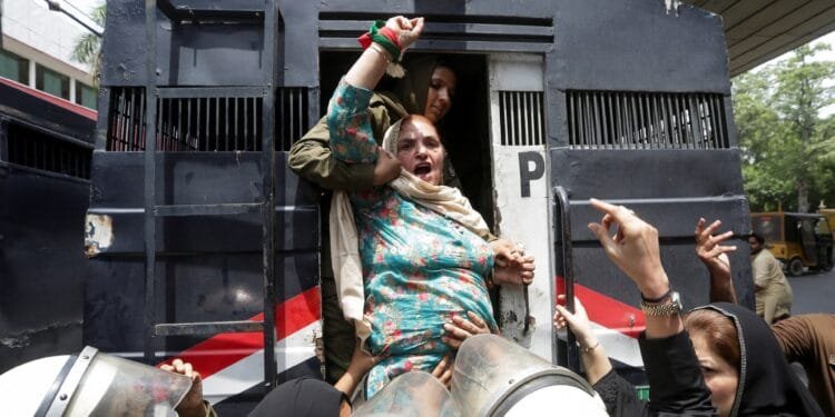 Imran Khan’s supporters rally in Pakistan on two years of imprisonment