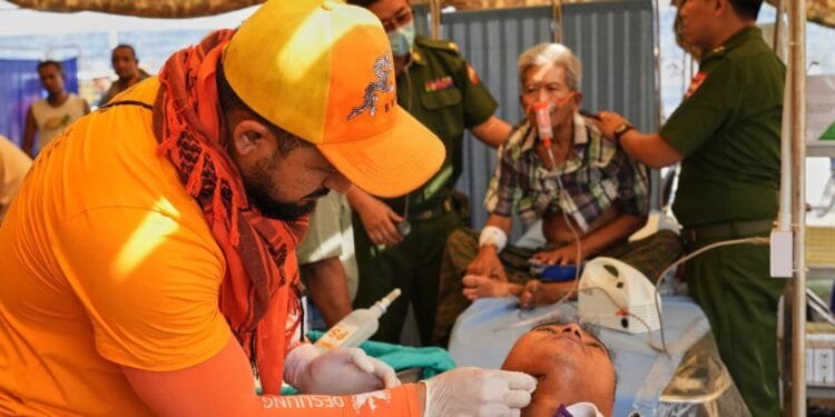 In the race to save lives after the Myanmar quake, US rescuers are notable by their absence