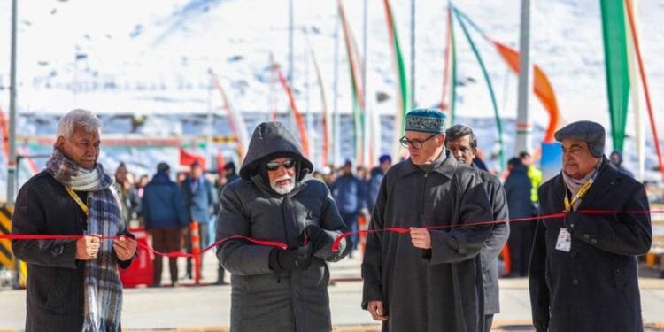 Indian PM opens strategic tunnel to China border zones 1 Indian PM opens strategic tunnel to China border zones