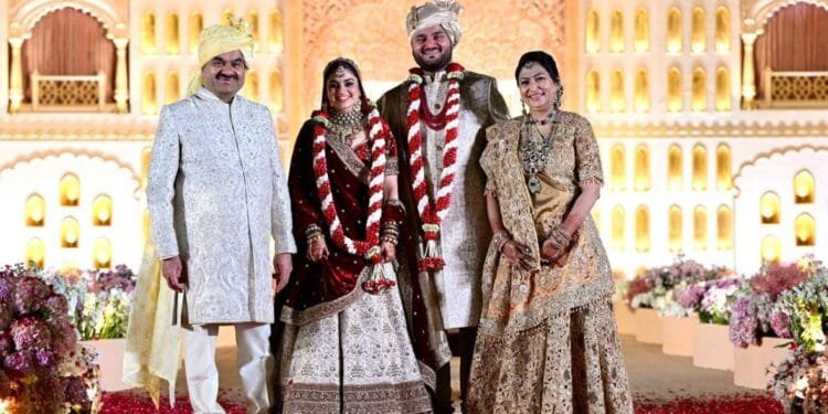 India's business tycoon Adani pledges Rs100 billion in social donation at his son's wedding