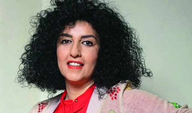 Iranian Nobel laureate Mohammadi's life at risk 1 mohammadi won 2023 nobel peace prize photo file