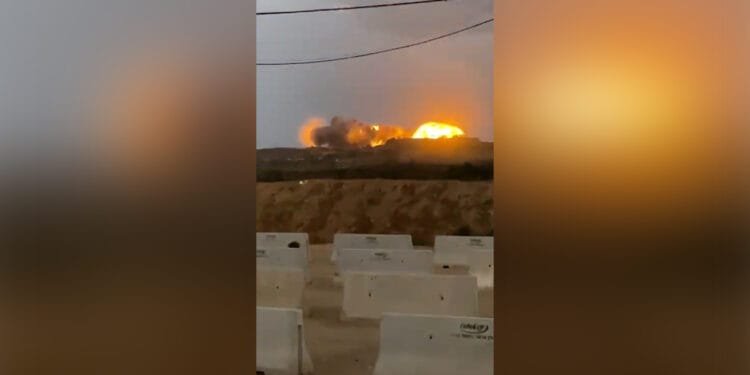 Israel blows up Gaza’s only specialised cancer hospital in massive blast