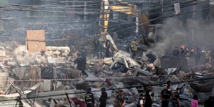 Israel hits Beirut after rockets fired from south