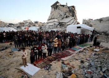 Israeli air attacks kill dozens in Gaza as Palestinians mark Eid al-Fitr