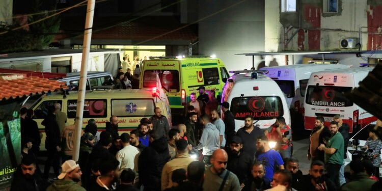 Israeli airstrike on a Palestinian refugee camp in Lebanon kills 13 people, Lebanese ministry says