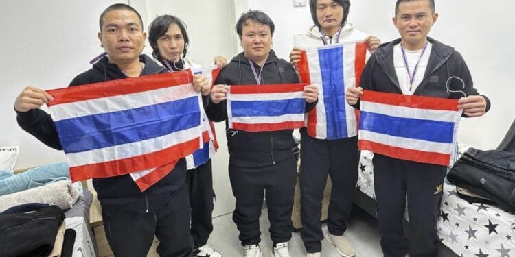 Israeli doctors say five released Thai hostages in “fair” health after 15 months of captivity