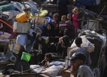 Israeli troops press forward into Gaza City as more Palestinians flee and death toll passes 65,000