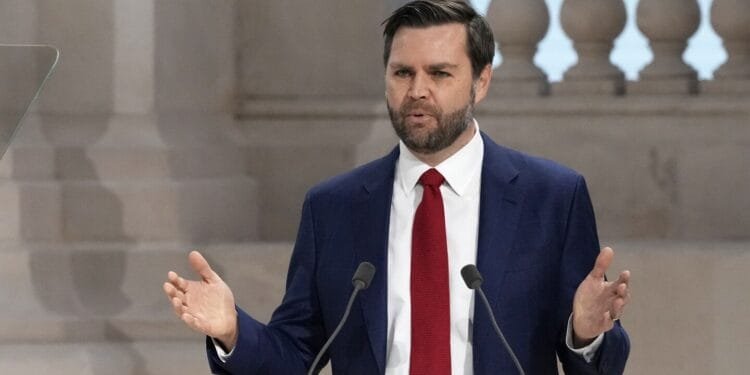 JD Vance rails against ‘excessive regulation’ of AI at Paris summit