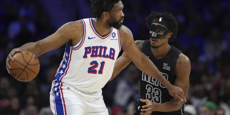 Joel Embiid will miss the rest of the season for treatment and rehabilitation of his left knee