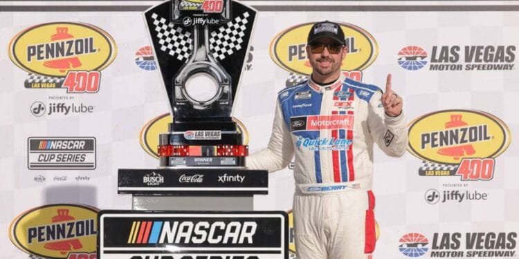 Josh Berry nabs first career Cup Series win at Las Vegas