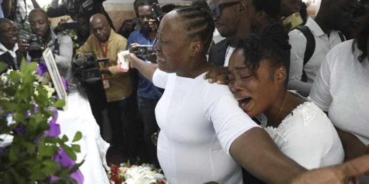 Journalists in Haiti demand justice as they bury a second colleague killed by gangs