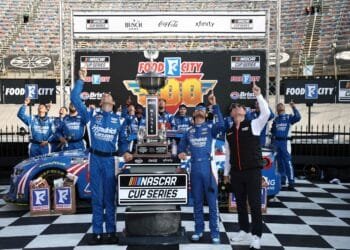 Kyle Larson and Denny Hamlin renew rivalry at Bristol