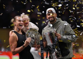 Kyrgios beats Sabalenka 6-3, 6-3 in ‘Battle of the Sexes’ tennis showdown