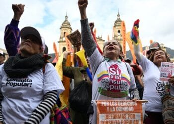 Large protests in Colombia in support of President Petro’s labour reforms