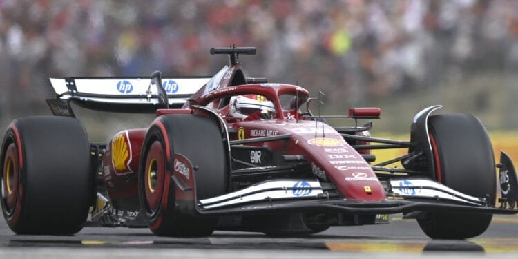 Leclerc ends Ferrari barren run with stunning pole ahead of McLaren 1 XDB161