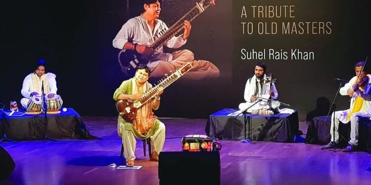 suhel covered songs from legendary artists such as lata mangeshkar mohammad rafi and father rais khan photo file