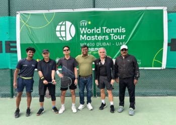 MT 400 Tennis Masters Tournament begins in Dubai with participation of 230 players