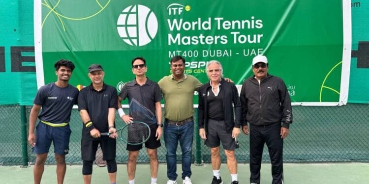 MT 400 Tennis Masters Tournament begins in Dubai with participation of 230 players