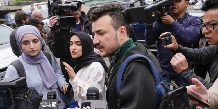 Mahmoud Khalil didn’t wear a mask. He’s now the face of Trump’s crackdown on campus protests