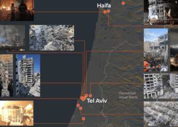 Mapping Iran’s most significant strikes on Israel